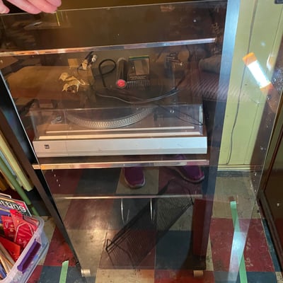 Vintage Dual CS 505-1 Turntable with Accessories and Sony Cabinet - Image 4 of 17