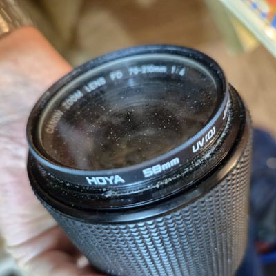 Canon film cameras with multiple lenses (FD mount) - Image 8 of 8