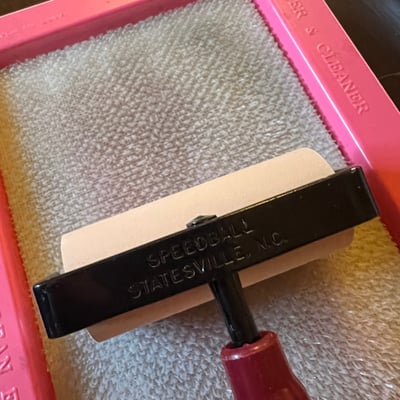 Speedball 3-inch Soft Rubber Brayer with Tray and Original Box - Image 4 of 6