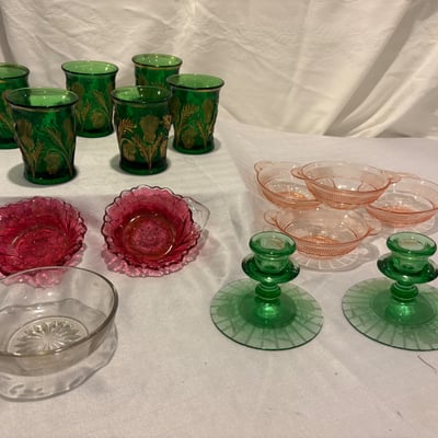 Early 1900s Art Glass  - Image 1 of 7