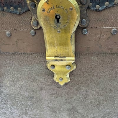 Antique Alexander MacDonald Steamer Trunk  - Image 5 of 10
