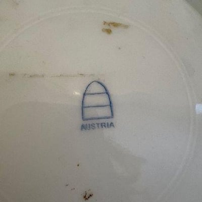 Antique Royal Vienna Porcelain Plate Candle Sconces - Image 4 of 4