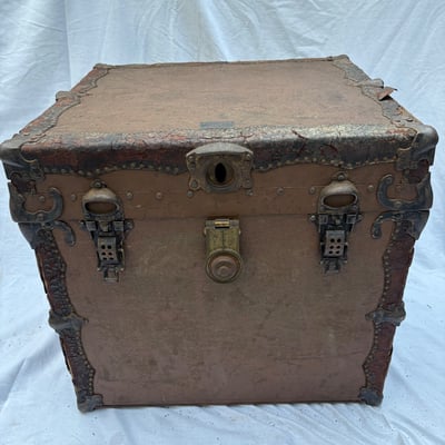Antique Alexander MacDonald Steamer Trunk  - Image 1 of 10