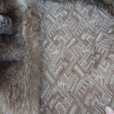Men’s Vintage  Full Length Raccoon Coat  - Image 5 of 8