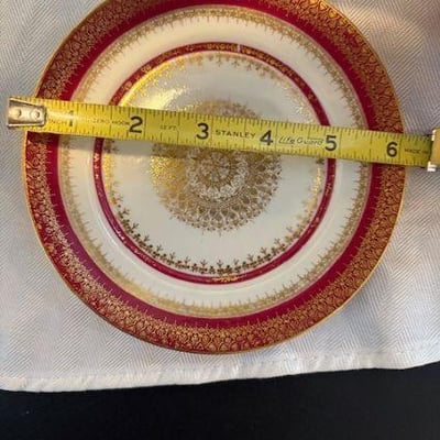 Vintage Limoges GDA Dessert Plates - Image 2 of 3