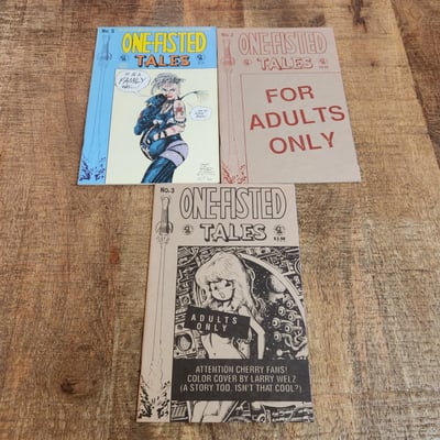 One Fisted Tales Adult Comics - Image 1 of 3