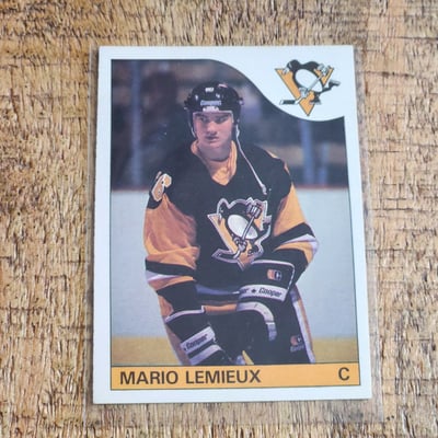 Mario Lemieux Rookie Card - Image 1 of 8