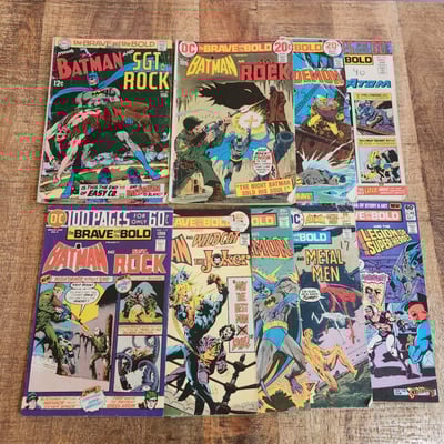 Brave and the Bold Comic Lot - Image 1 of 6