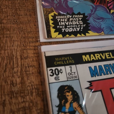 Marvel Chillers 1-4, 5, 7, Giant Size 1-2 - Image 5 of 8