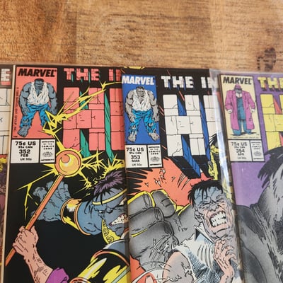 Incredible Hulk #347 349 351-358 - Image 3 of 4