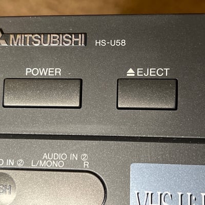 Mitsubishi HS-U58 VHS Video Cassette Recorder - Image 2 of 5