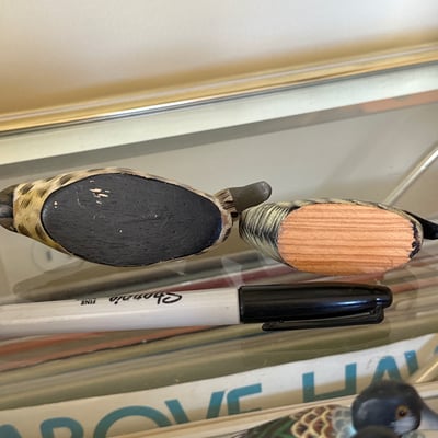 Hand-painted wooden ducks  - Image 4 of 21