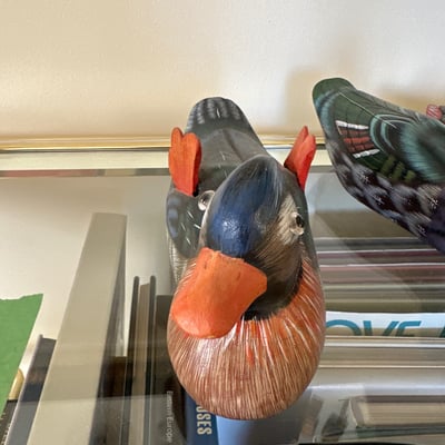 Hand-painted wooden ducks  - Image 20 of 21