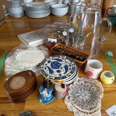Trivets, Pitchers, Napkin Rings, More  - Image 8 of 12