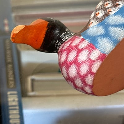 Hand-painted wooden ducks  - Image 3 of 21