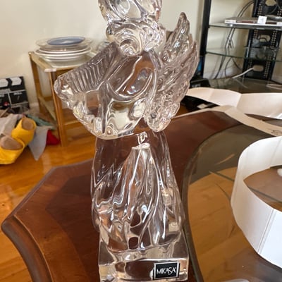 Mikasa Crystal Angel, Royal Doulton figurine, more  - Image 6 of 15