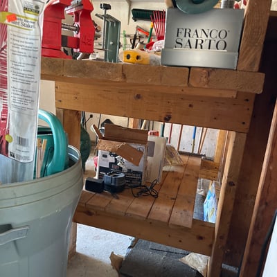 Wooden workbench  - Image 6 of 6