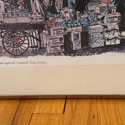 Set of Robert Kennedy Boston cityscape art prints - Image 9 of 12