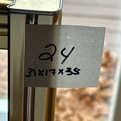 Brass Glass Shelving Unit  - Image 4 of 5