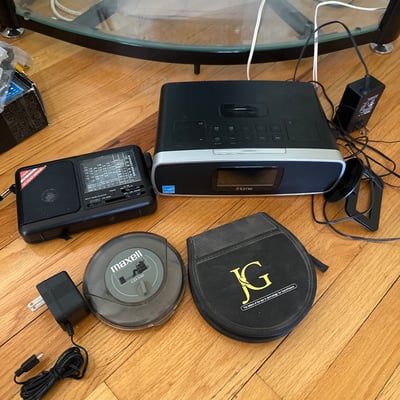 Bose headphones, Assorted audio equipment and radios - Image 1 of 10