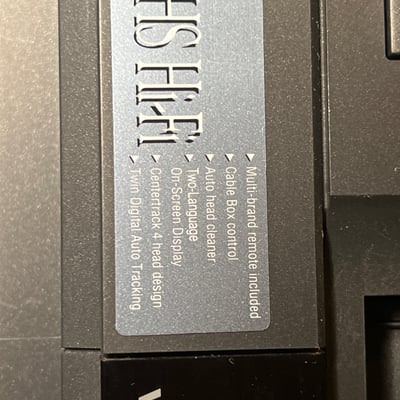Mitsubishi HS-U58 VHS Video Cassette Recorder - Image 3 of 5