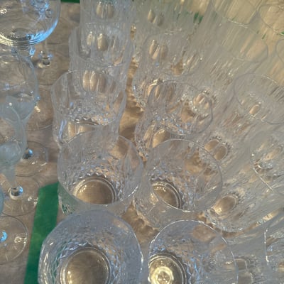 Crystal Glasses - Image 6 of 6