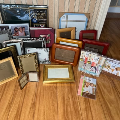 Assorted Picture Frames and Memory Books - Image 1 of 6