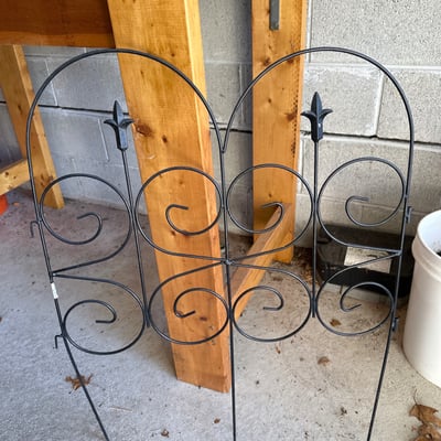Set of wrought-iron garden trellises, More  - Image 1 of 9