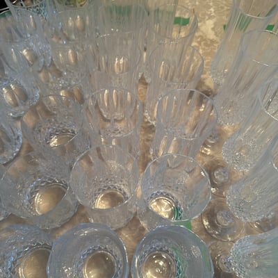 Crystal Glasses - Image 1 of 6