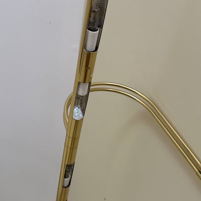 Gold Arc Art Lighting Fixture - Image 2 of 6