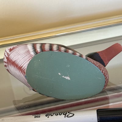 Hand-painted wooden ducks  - Image 15 of 21