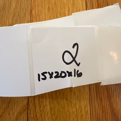 Brass and Glass Nesting End Tables - Image 4 of 4