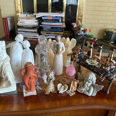 Mikasa Crystal Angel, Royal Doulton figurine, more  - Image 1 of 15