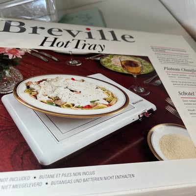 Breville hot tray, cheese set, and gadget organizer - Image 3 of 6