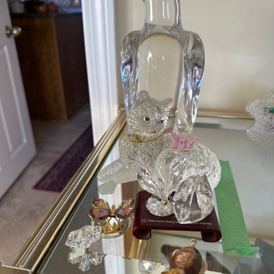 Orrefors Crystal Figurine, More  - Image 1 of 19