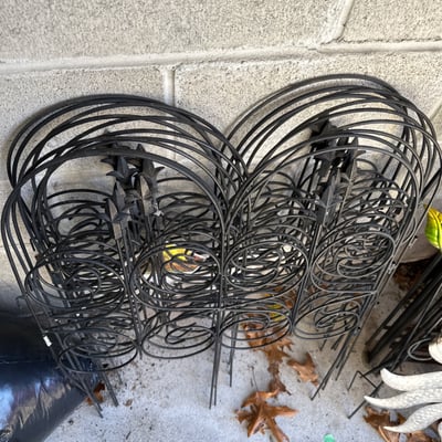 Set of wrought-iron garden trellises, More  - Image 4 of 9