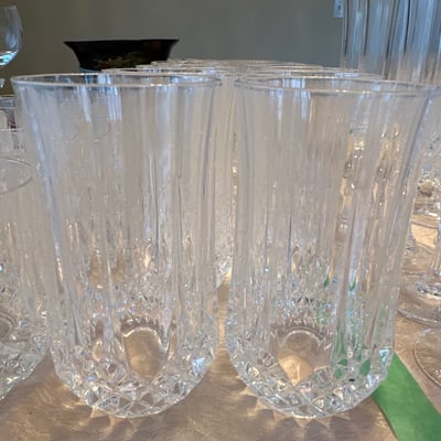 Crystal Glasses - Image 4 of 6