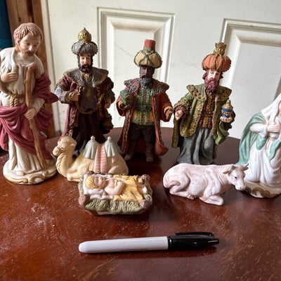 Lumistella, Lefton, Precious Moments and more Christmas Figurines and Ornaments Collection - Image 1 of 26