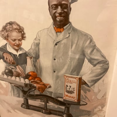 Vintage advertising art prints (Cream of Wheat and The World's Fare) - Image 7 of 10