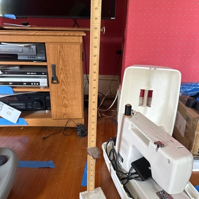 Brother HS-150 portable sewing machine with case and accessories - Image 5 of 5