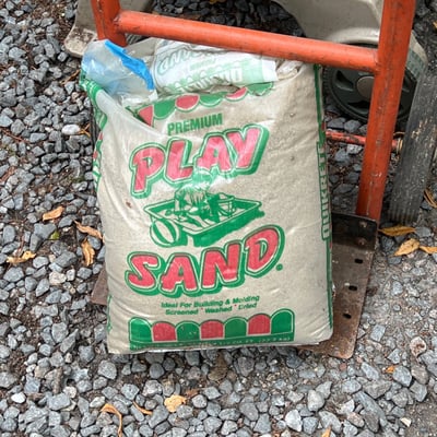 Play Sand bag, hose reel, and hand truck - Image 5 of 5