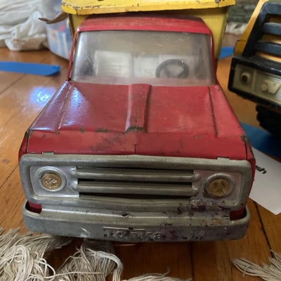 Vintage toy cars and trucks - Image 1 of 11