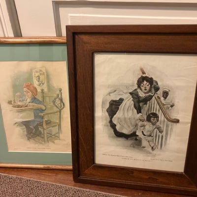 Two framed vintage Cream of Wheat advertisement prints - Image 1 of 11
