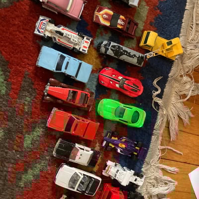 Vintage toy cars and trucks - Image 10 of 11