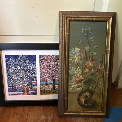 Two framed artworks - Image 1 of 8