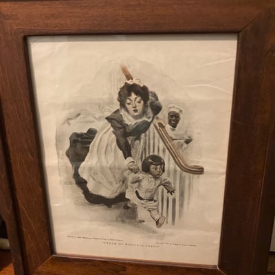 Two framed vintage Cream of Wheat advertisement prints - Image 9 of 11