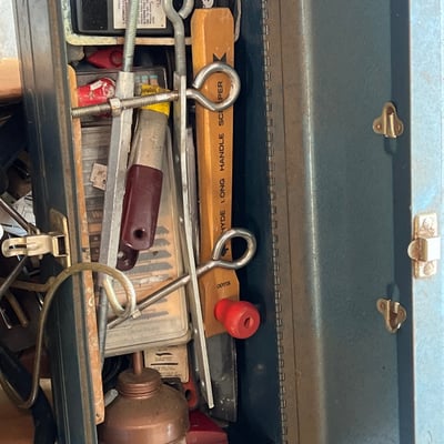 Assorted Garage Tools and Hardware - Image 6 of 9