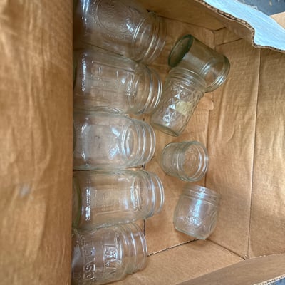 Assorted Mason Jars and Glass Jars - Image 1 of 7