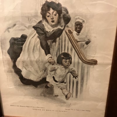 Two framed vintage Cream of Wheat advertisement prints - Image 8 of 11