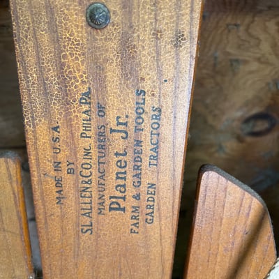 Vintage Flexible Flyer and other wooden sleds - Image 5 of 8